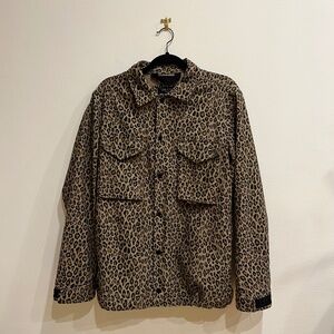 Rag & Bone Leopard Field Jacket